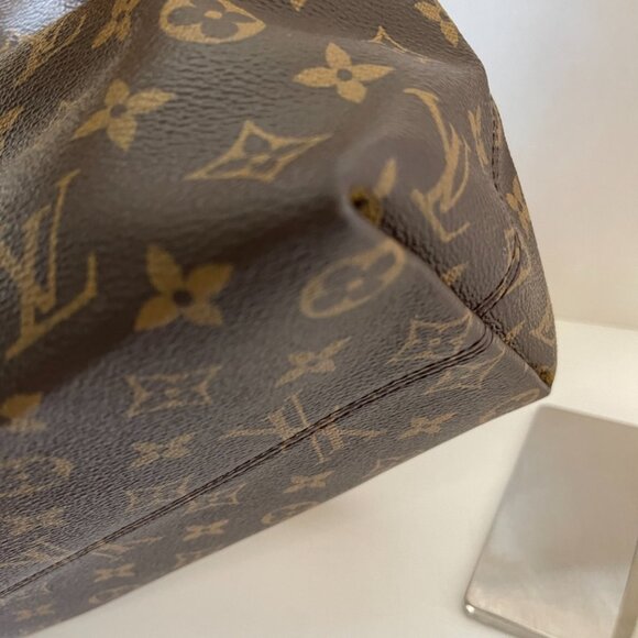 Louis Vuitton Iena PM Shoulder Bag Monogram Leather Brown M42268 (133425) - Picture 8 of 15